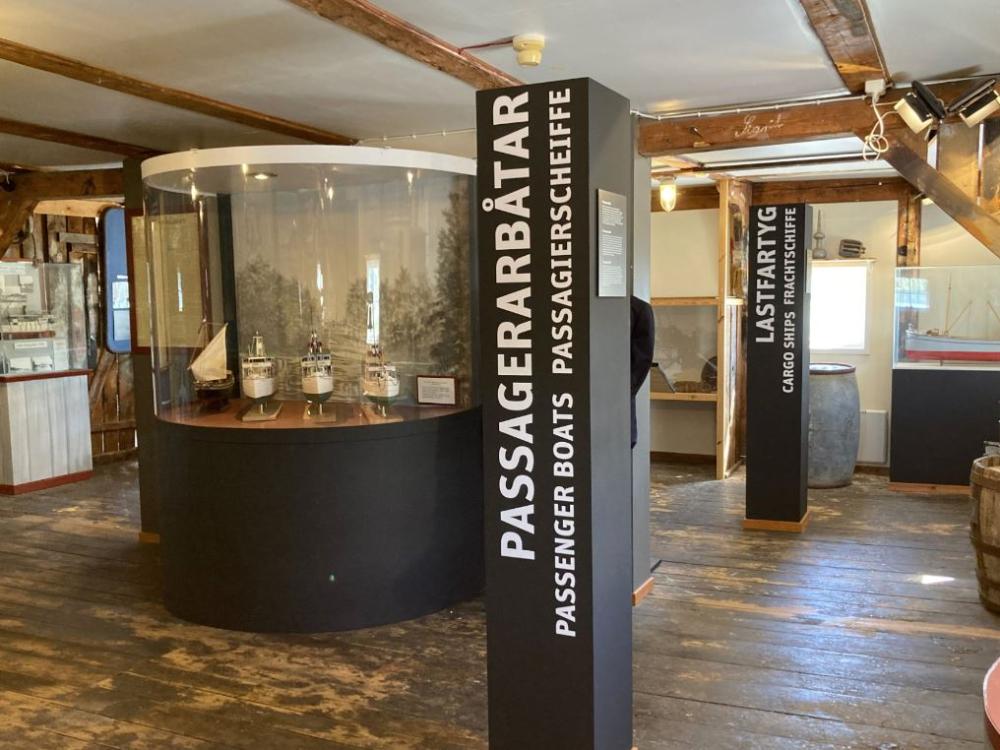 Eintrittskarte für das Kanalmuseum in Sjötorp